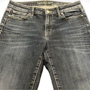 Calvin Klein Straight Leg Women's Indigo Low Rise Jeans